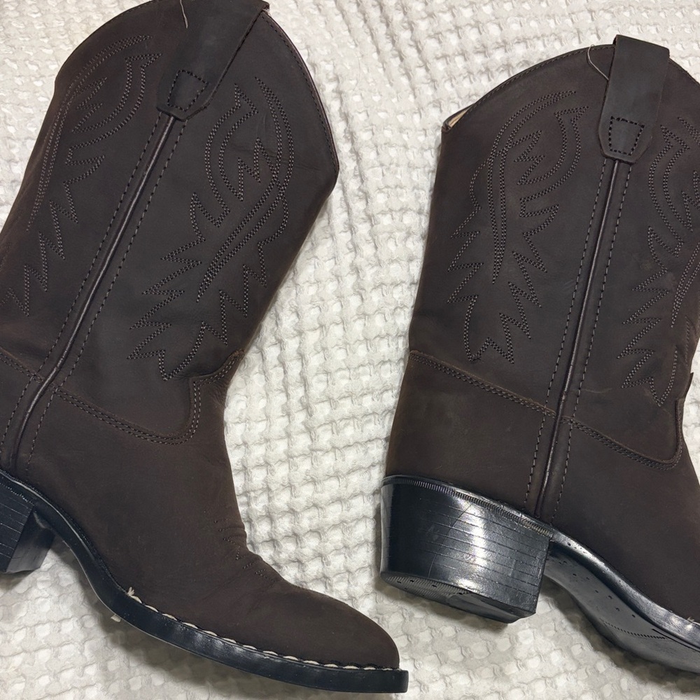 Brown Western Cowboy Boots